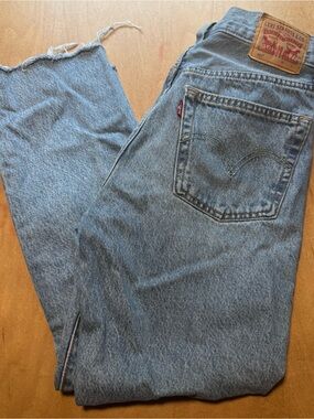 Levi's Light Blue Women's Straight Jeans
